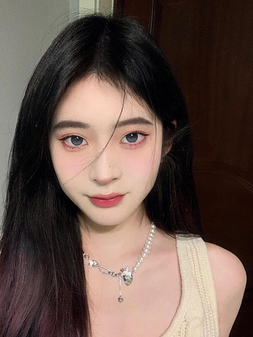 【年抛 morea |】富士山 morealenslab  | 中直径14.2，着色13.5 | 【同品牌两副更划算,选款色板在详情页】，蓝色美瞳 商品图9