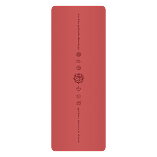 【20色可选】5mm精雕七脉轮版加厚天然橡胶瑜伽垫防滑瑜伽垫   JiaM 000  P28 商品图2