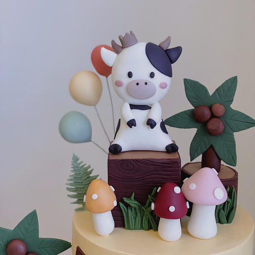 动物派对 | 翻糖奶油蛋糕 | 奶油霜抹面 商品图5