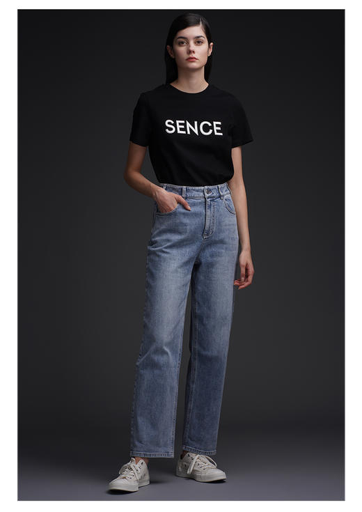 三石一澜女装2022年夏季棉牛仔裤SG22203004 商品图3