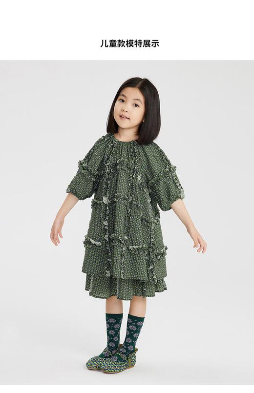 江南布衣 22年春装新款中袖连衣裙  1M1G41520 商品图3