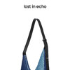 lost in echo 原创设计师拼接撞色不对称月牙大号帆布tote包电脑包 商品缩略图3