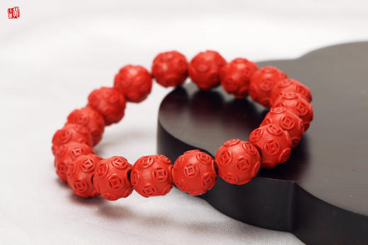 【财源滚滚来】朱砂手串 商品图4