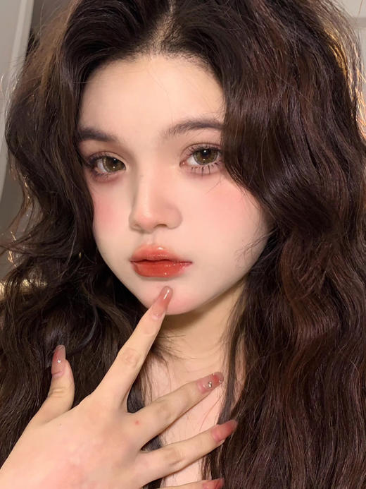 【大直径 Sheepcon -纸杯蛋糕棕-14.5mm【年抛 0-1000度 有525/575】 商品图1