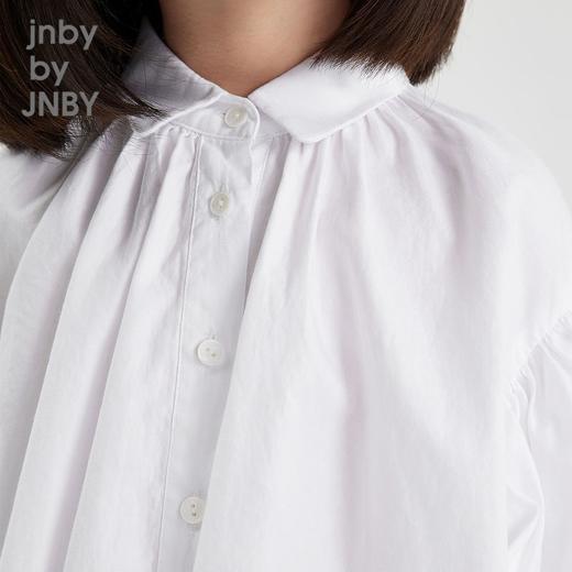 江南布衣   22年春装新款 长袖衬衣  1M1271110 商品图2