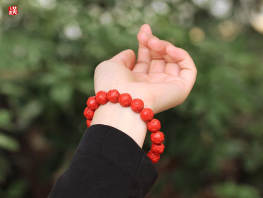 【财源滚滚来】朱砂手串 商品图5