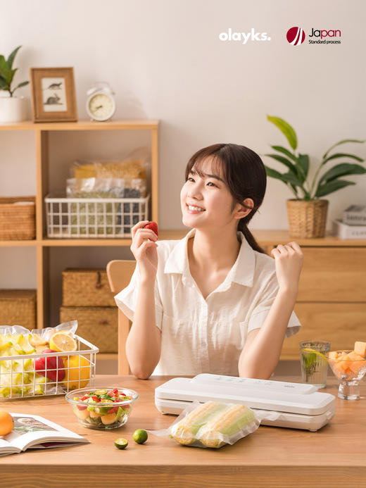 olayks出口原款真空食品包装机封口机密封家用小型抽真空塑封保鲜 商品图2