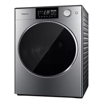 松下10公斤带烘干滚筒洗衣机阿尔法保时捷 拉丝银XQG100-P1DM 商品图3