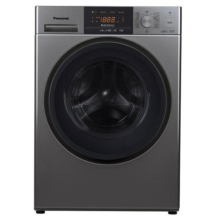 松下8公斤智能健康洗涤 高效洗净 泡沫净搭载 ECONAVI智能核心滚筒洗衣机XQG80-ESV81 商品图0