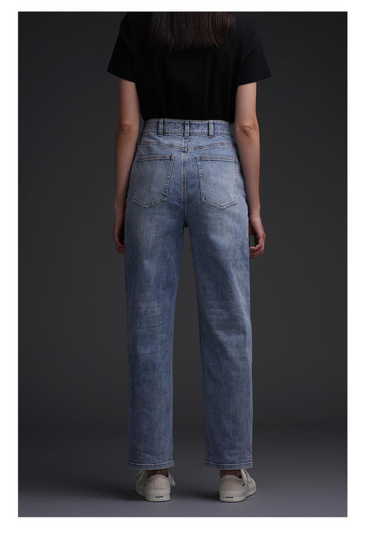 三石一澜女装2022年夏季棉牛仔裤SG22203004 商品图1