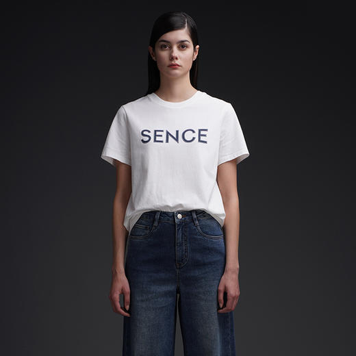 三石一澜女装棉T恤SG21301080 商品图0