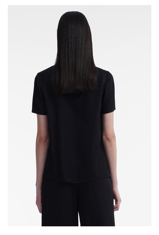 三石一澜女装2022年夏季素色小衫SG21201012 商品图2