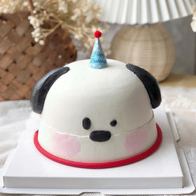 小狗趣味蛋糕