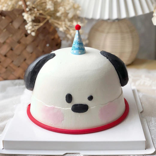 小狗趣味蛋糕 商品图0