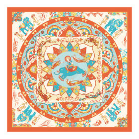 喜得宝丝韵敦煌 小方巾