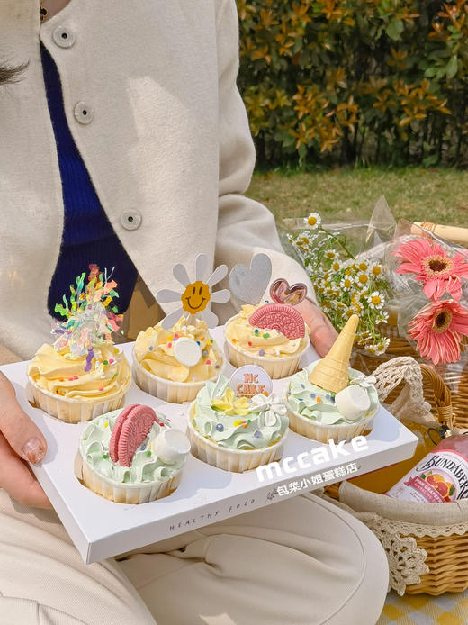春日限定|春游纸杯蛋糕 商品图0