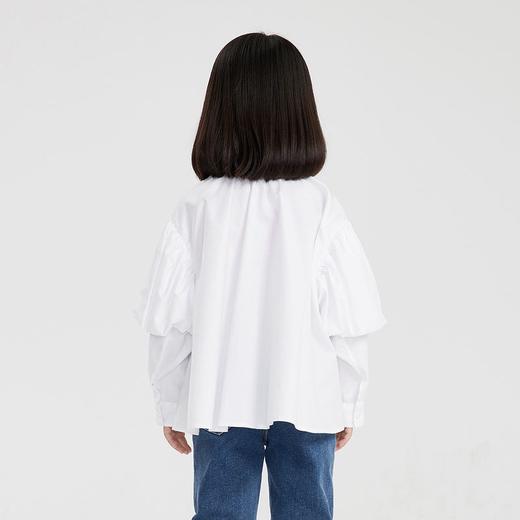 江南布衣   22年春装新款 长袖衬衣  1M1271110 商品图1