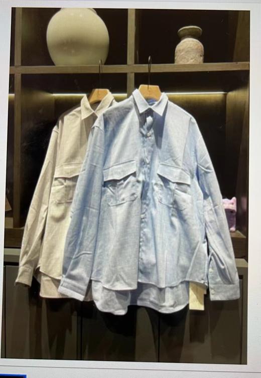 Army/22ss21/工人两袋长袖衬衫 商品图0