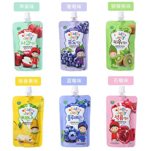 韩国进口韩美禾水果味120g吸吸果冻儿童饮料零食无添加色素 商品图0
