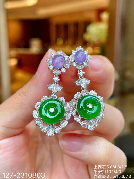 平安扣耳坠  89999【127-2310803】 商品图3