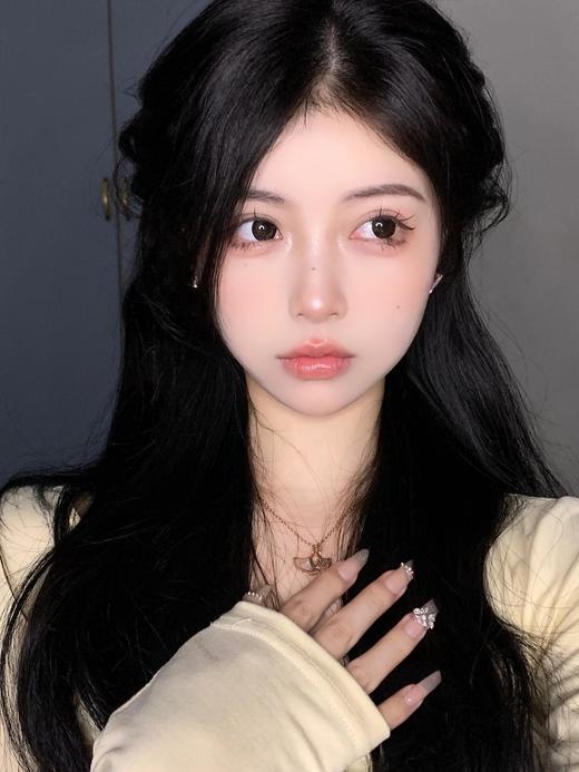 【大直径】Sheepcon-大碎钻棕色14.5mm【年抛 0-1000度 含有525/575】 商品图6