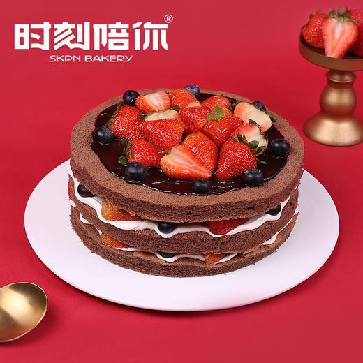仲夏之恋裸蛋糕  【草莓满满】 商品图0