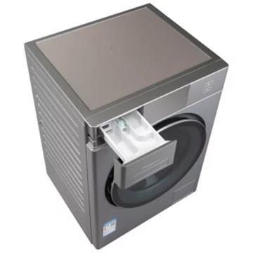 松下平板触屏操控10公斤大容量滚筒洗衣机XQG100-E155 商品图1