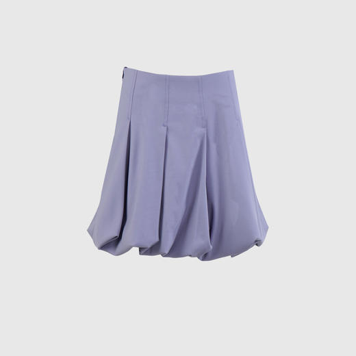 收折设计灯笼摆韩国设计半裙 商品图0