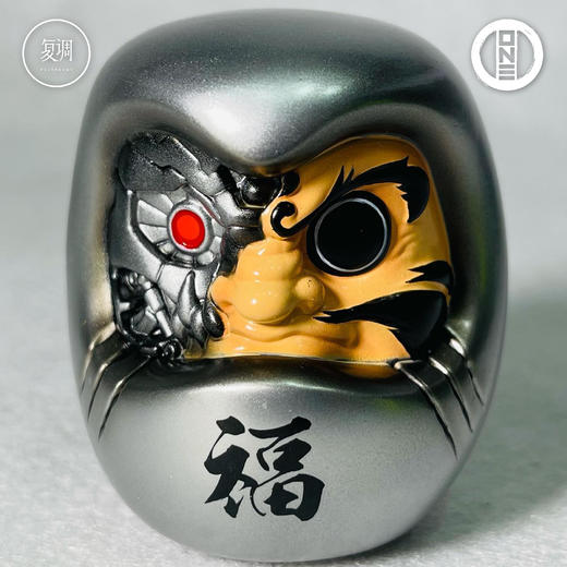 现货 壹工坊 达摩公仔 达摩不倒翁 搪胶 商品图2