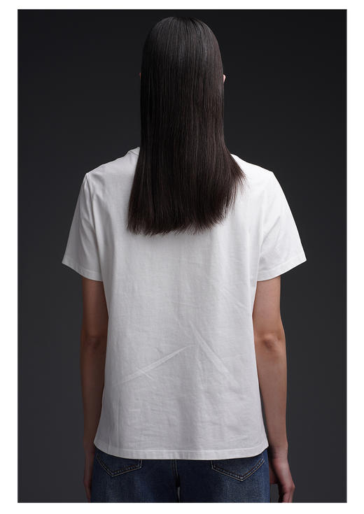 三石一澜女装棉T恤SG21301080 商品图2