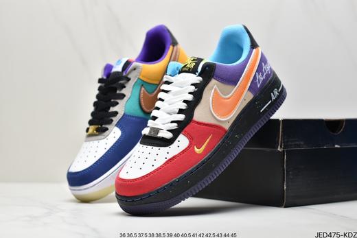 耐克Nike Air Force 1 What The LA洛杉矶限定空军一号休闲运动板鞋CT1117-100男女鞋 商品图7