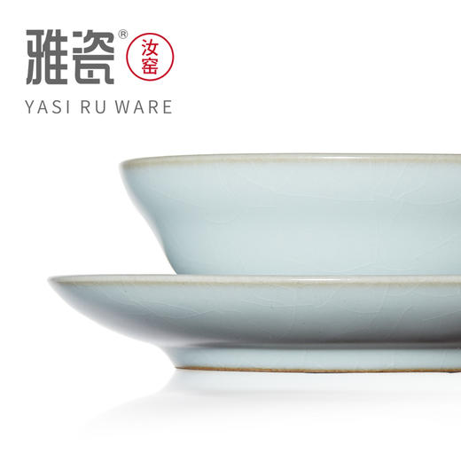 汝窑满庭芳  碗碟套装 商品图2