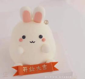 小兔子立体蛋糕 （提前6小时预订）