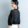 【ZZ】小香风短款蕾丝外套女夏装2022款五分袖上衣空调防晒衫开衫薄款 商品缩略图2