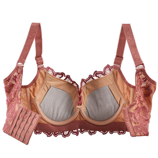 【秒杀品不退不换】皇家丽美小胸显大厚杯记忆钛圈收副乳调整型文胸WJ1832-3 商品图2