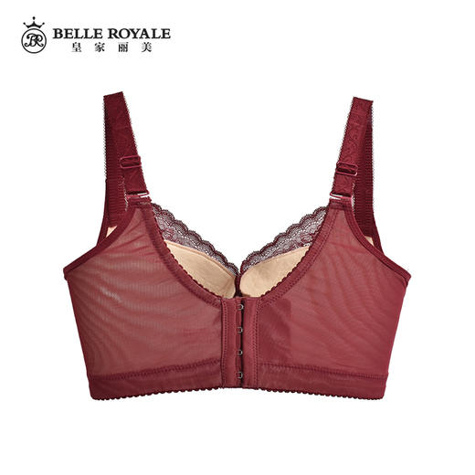 【秒杀品不退不换】皇家丽美薄款软钛圈调整型文胸大胸显小薄杯内衣MW1501-1 商品图1
