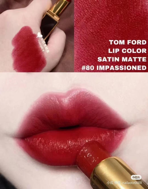 Tom Ford/TF汤姆福特 黑管口红80# 商品图4