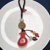 新款帝王砂钱袋黄龙玉钥匙坠/包挂/挂件005 饰品美物 商品缩略图1