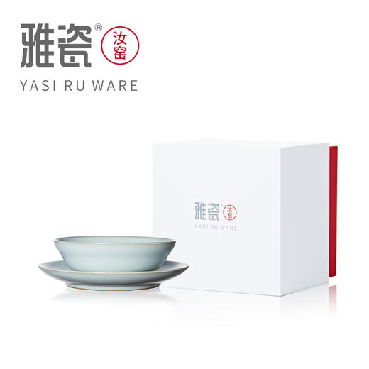 汝窑满庭芳  碗碟套装 商品图5