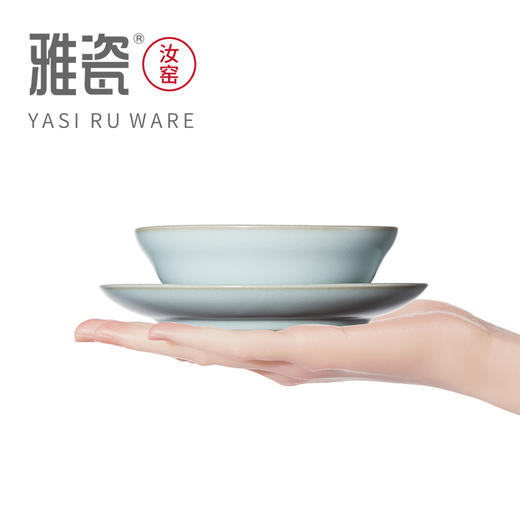 汝窑满庭芳  碗碟套装 商品图4