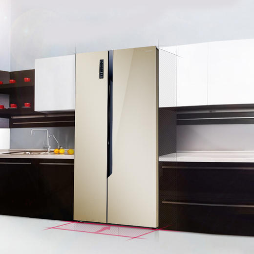 海信对开门/风冷无霜/535升/变频/二级能效/冰箱BCD-535WTVBP/Q 商品图1