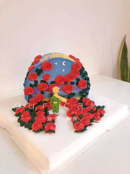 花园小王子主题蛋糕（两个颜色选择）-低糖处理无添加 商品图4