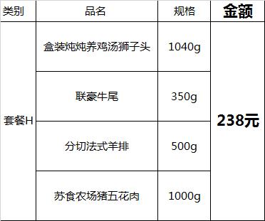 苏食团购套餐H【021】 商品图0
