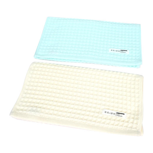 柔棉日记全棉华夫格布标面巾 商品图0