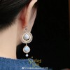 SpoiledBrat Jewelry 戏剧系列 蓝色斜纹欧珀 多层水滴型耳环 商品缩略图5