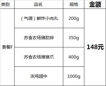 苏食团购套餐F【021】 商品图0
