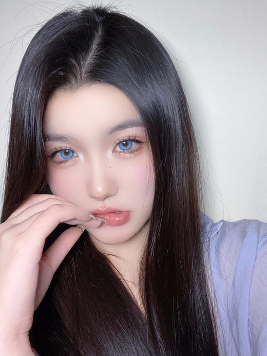 【年抛】仲夏夜umido | 大直径14.5，着色13.7 | 【同品牌多副更划算,选款色板在详情页，整个品牌都是大直径款】，蓝色美瞳 商品图4