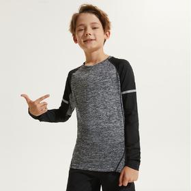 儿童紧身衣训练服速干衣男跑步打底裤春秋季篮球足球运动健身衣