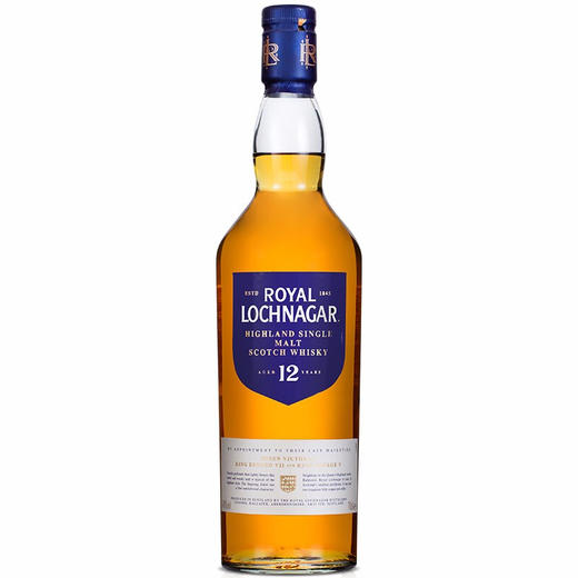 【单瓶】皇家蓝勋12年高地单一麦芽苏格兰威士忌 40%vol 700ml 商品图1
