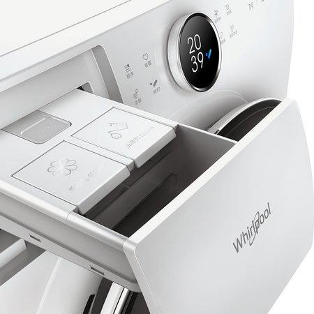惠而浦(Whirlpool) WFD100944BAOW 10KG DD变频 1400转 上排水 自动投放 滚筒 全球白 商品图3